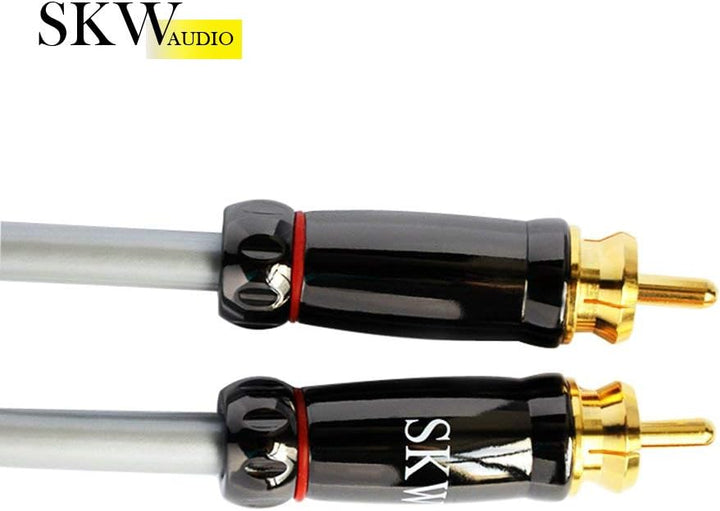 SKW Subwoofer Kabel, Cinch Kabel von Stecker zu Stecker Digitales Koaxial Audio Kabel - PVC - S/PDIF