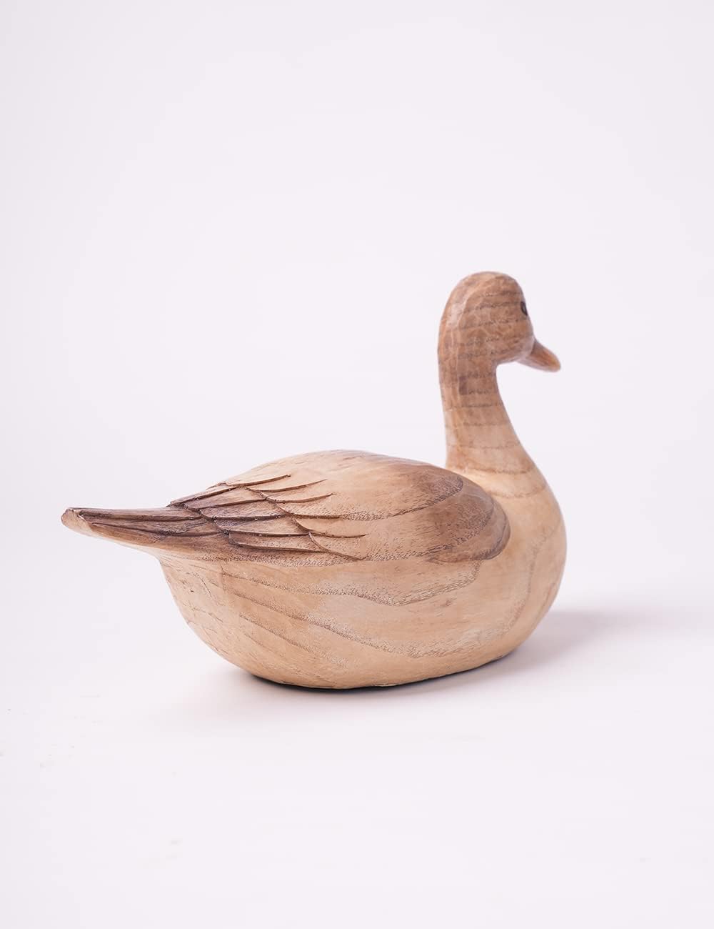 HAUCOZE Ente Skulptur Statue Modern Dekor Arts Wohnzimmer Kunst Polyresin Zuhause Geschenk 28cm, Ent