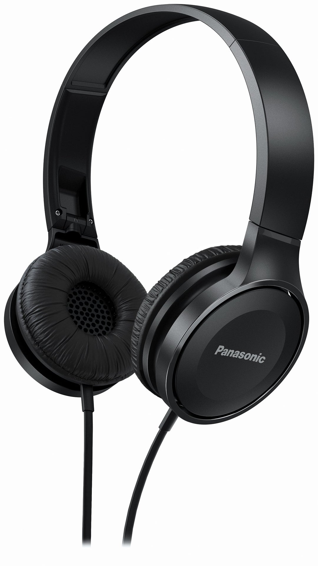 Panasonic RP-HF100ME-K On Ear Kopfhörer - Headset, 10-23.000 Hz, 30 mm Wandler, kompakt zusammenfalt