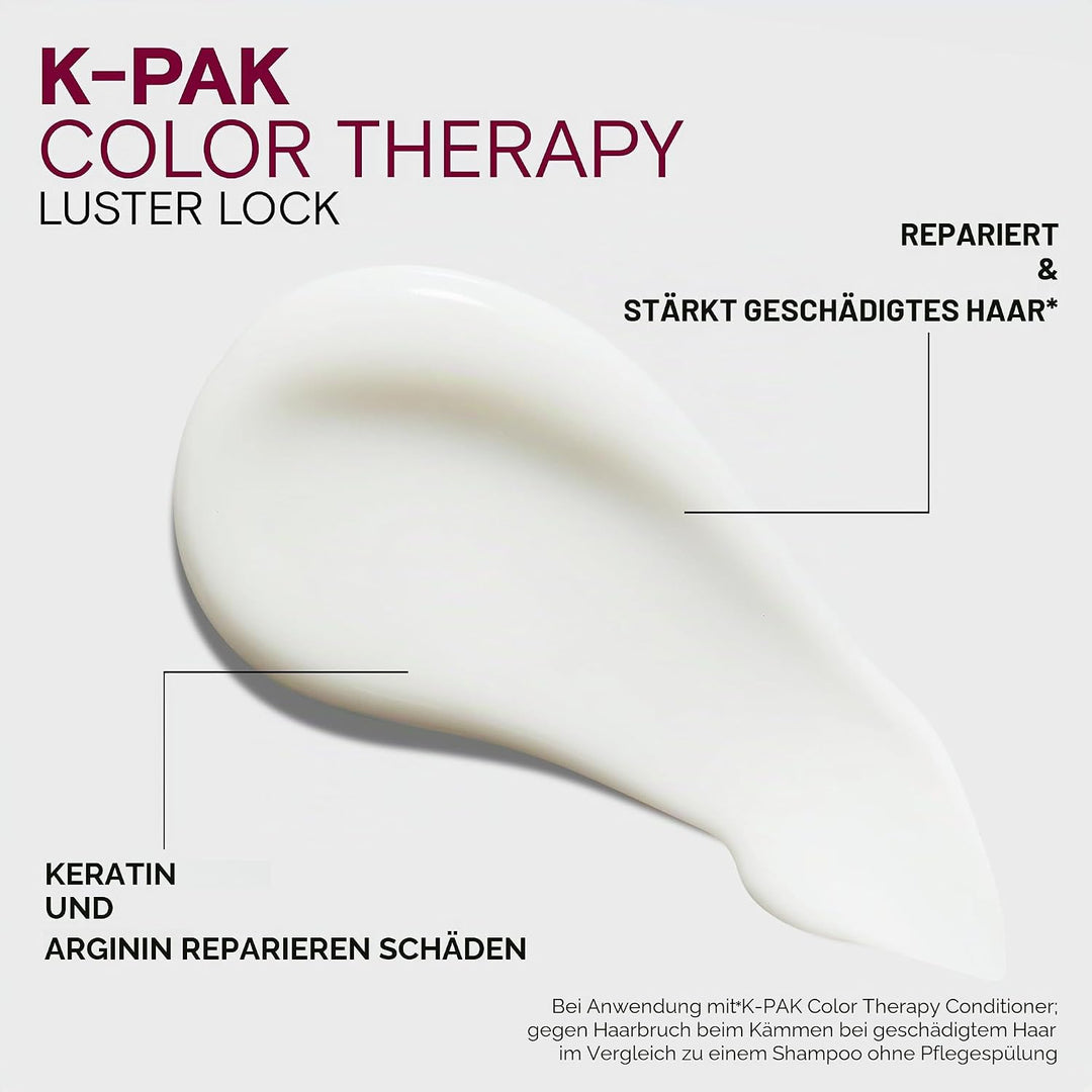 K-PAK Color Therapy Luster Lock Sofort-Glanz- und Reparaturbehandlung 500 ml (1er Pack), 500 ml (1er