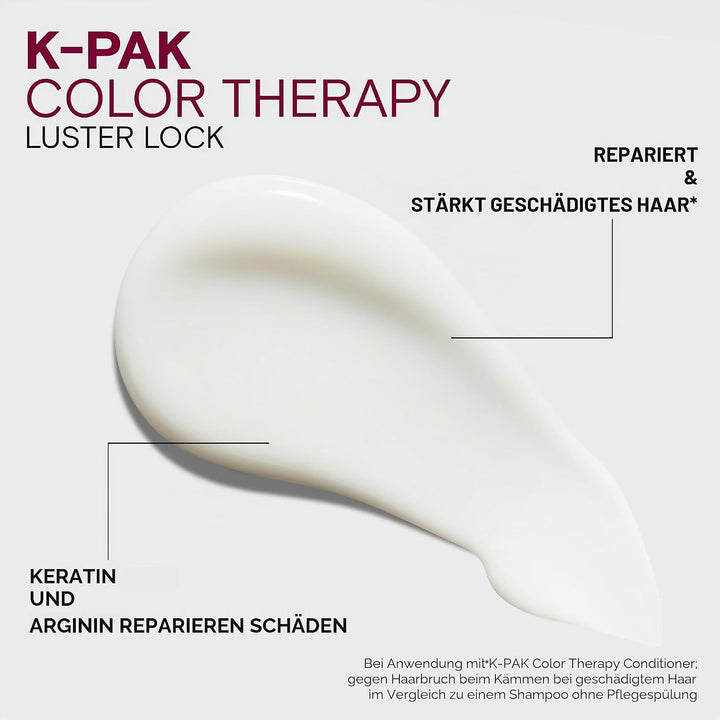 K-PAK Color Therapy Luster Lock Sofort-Glanz- und Reparaturbehandlung 500 ml (1er Pack), 500 ml (1er