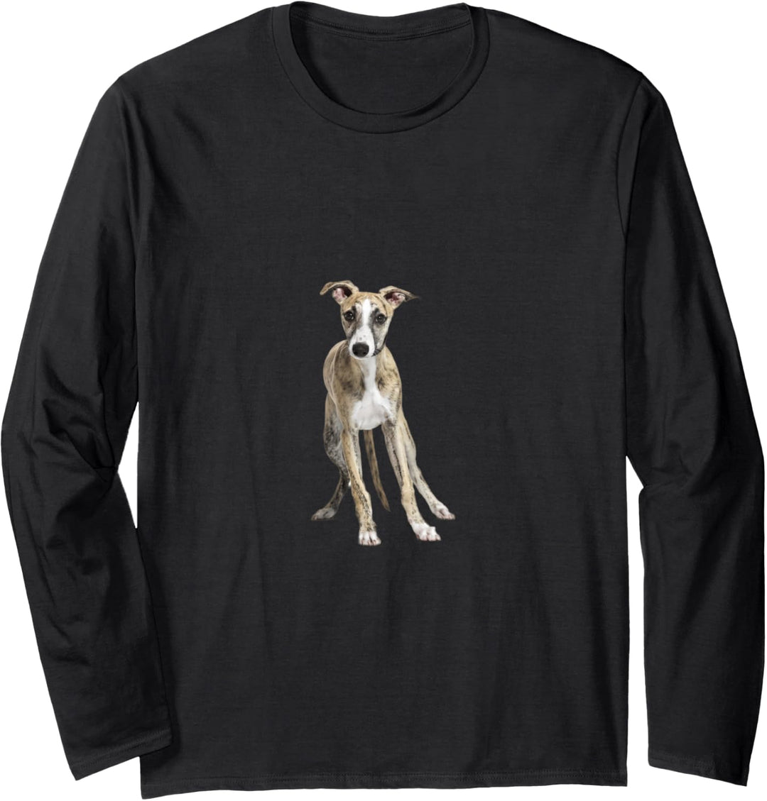 Niedlicher Whippet Langarmshirt