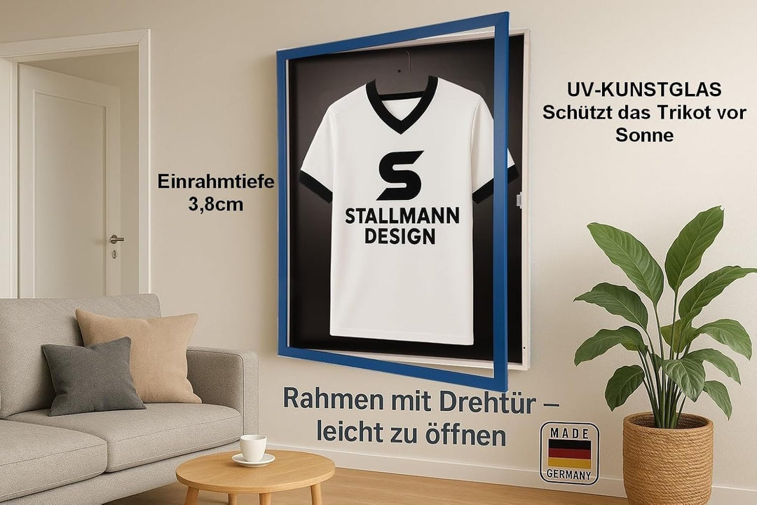 Trikotrahmen mit Drehtür – &