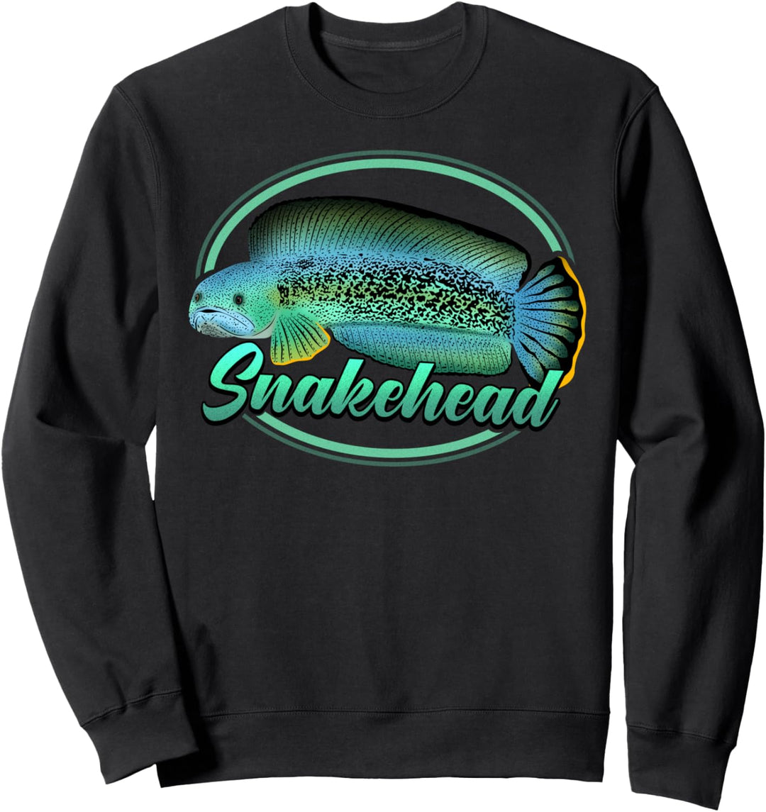 Snakehead Channa Aquarium-Zierfische Sweatshirt