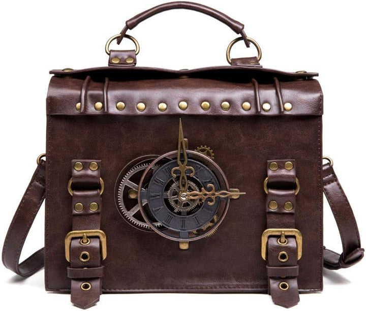 Ocobudbxw Steampunk Gear Crossbody Bags Messenger Bags Retro Handtaschen Schultertasche Gothic