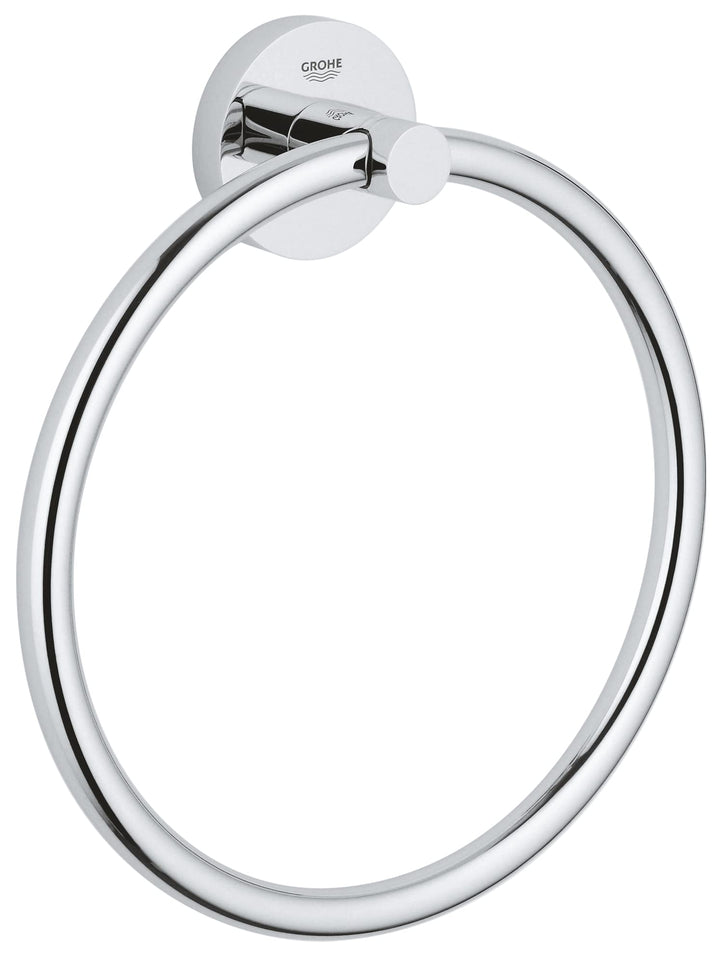 GROHE Start - Handtuchring (Material: Metall, verdeckte Befestigung), chrom, 41174000, Chrom