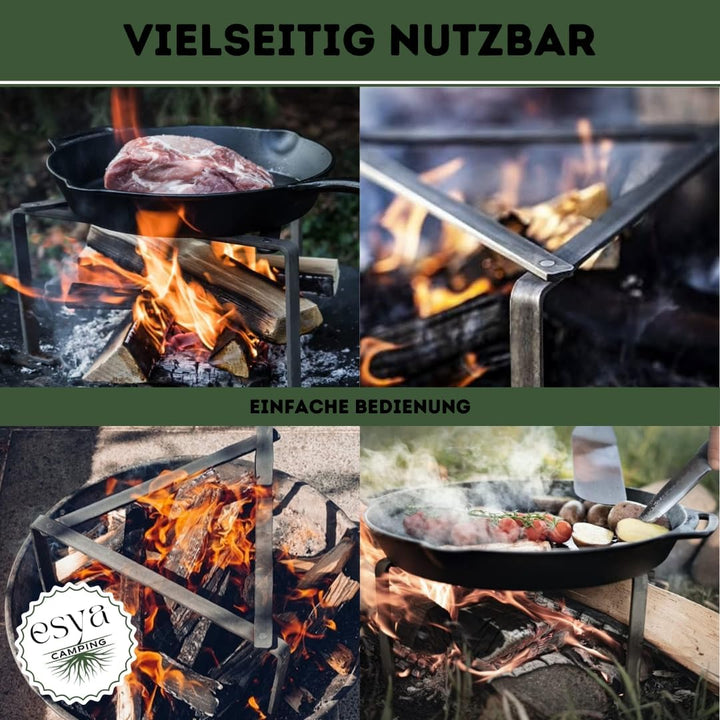 ESYA® Outdoor | Standfläche für Pfannen und Töpfe | Outdoor Küche | Gestell für Pfannen und Töpfe |