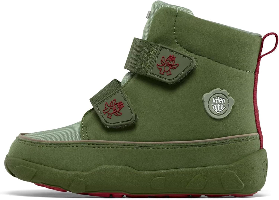 Affenzahn Winterstiefel Vegan Comfy warm gefüttert, wasserdicht vegan mit Kletterverschlüssen, Gröss