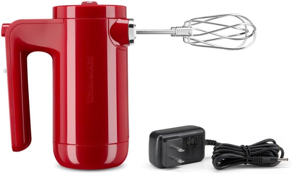 Kitchenaid 5KHMB732EER Handrührer Empire Rot