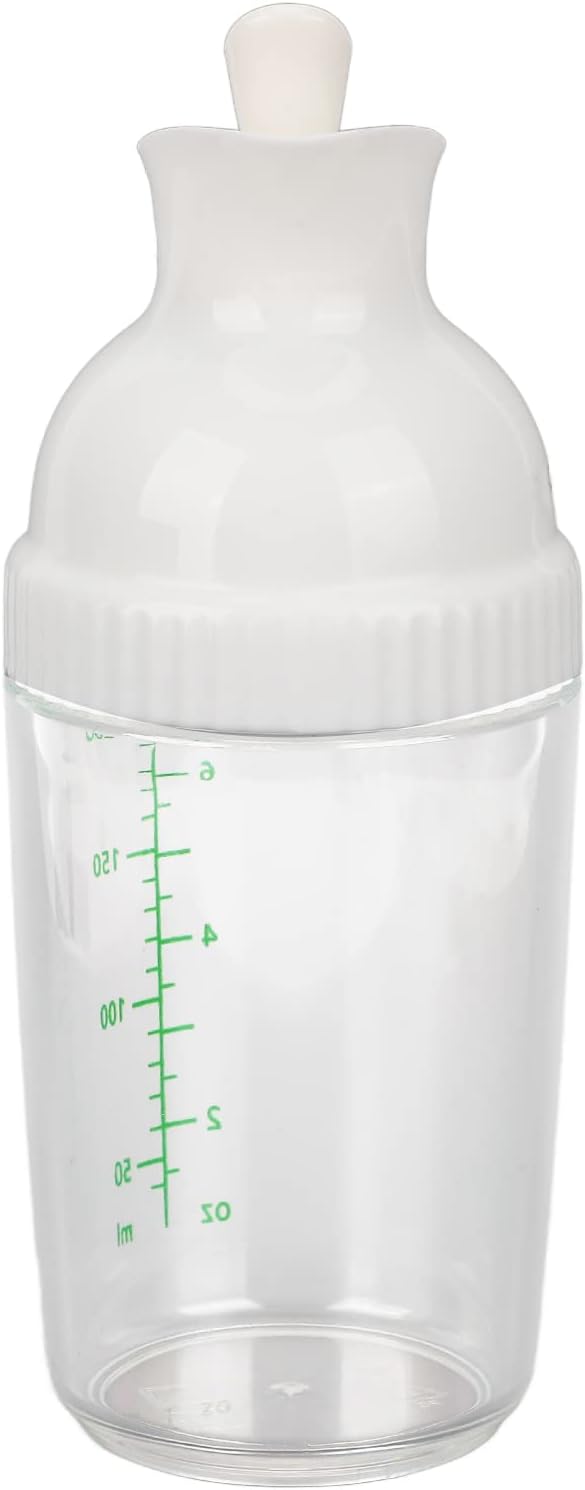 200 Ml Salatdressing-Shaker BPA-frei Verhindert Auslaufen Salatdressingglas mit Deckel für die Küche
