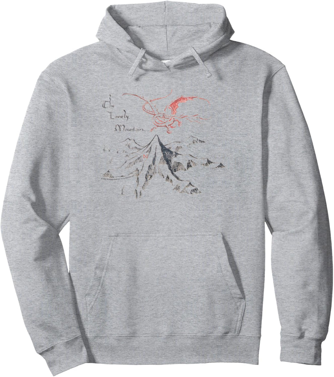 The Hobbit Lonely Mountain Pullover Hoodie