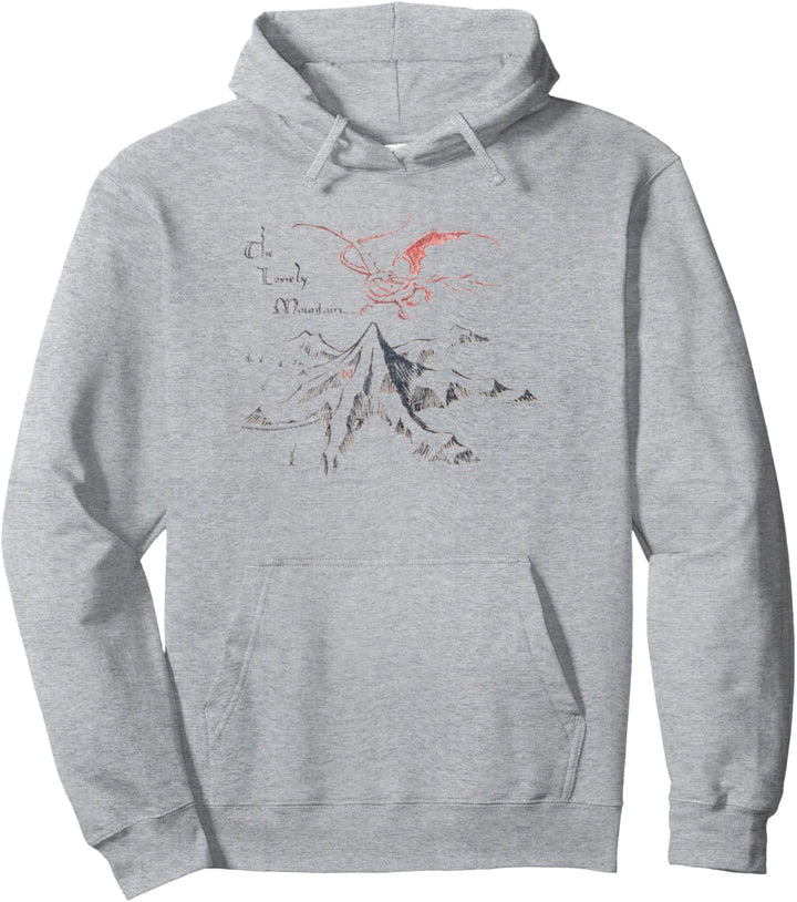 The Hobbit Lonely Mountain Pullover Hoodie