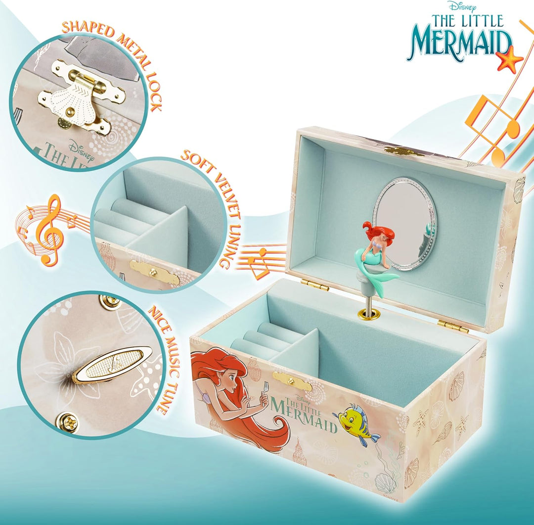 Disney Encanto Schmuckkästchen Mädchen Spieluhr Die Eiskönigin Ariel oder Mirabel Musikalische Schmu