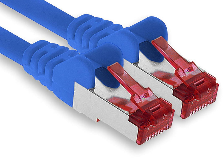 1aTTack.de - 1x 50m CAT6 Patchkabel S/FTP PIMF Schirmung CAT.6 RJ45 Netzwerkkabel Ethernetkabel DSL