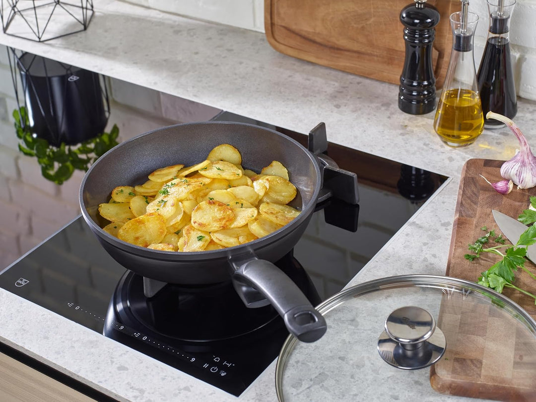 Fissler Ceratal Comfort Orbit Black/Aluminium-Pfanne, Keramik-beschichtet (Ø 28 cm) Ceramic Bratpfan