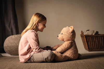 Steiff 067181 Teddybär Jimmy - 55 cm - Kuscheltier - Hellbraun