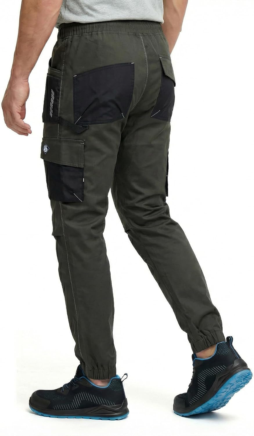 DINOZAVR Revolt Sport Stretch Herren Hose - Stretch Herren Arbeitshose - elastische Männer Bundhose