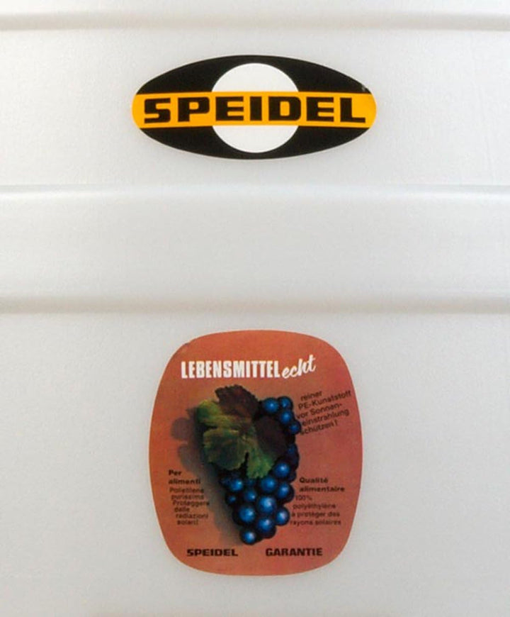 Speidel Most- und Gärfass Behälter Kübel (300L oval) für Fruchtsäfte Wein Glühwein Cider Wasser Getr