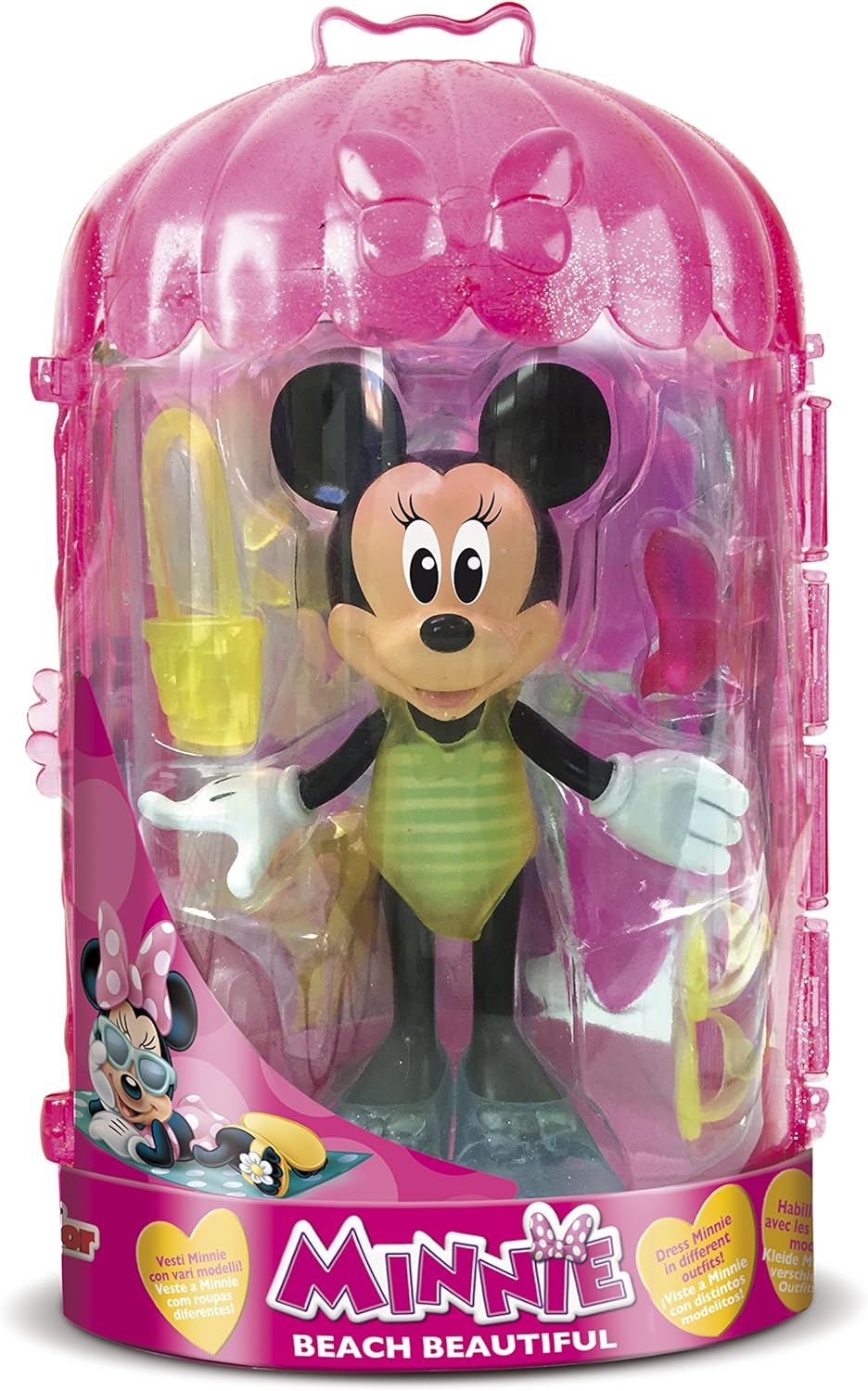 Minnie Mouse 182189MI4 Micky Maus und Freunde Beach Beautiful Fashion Puppe