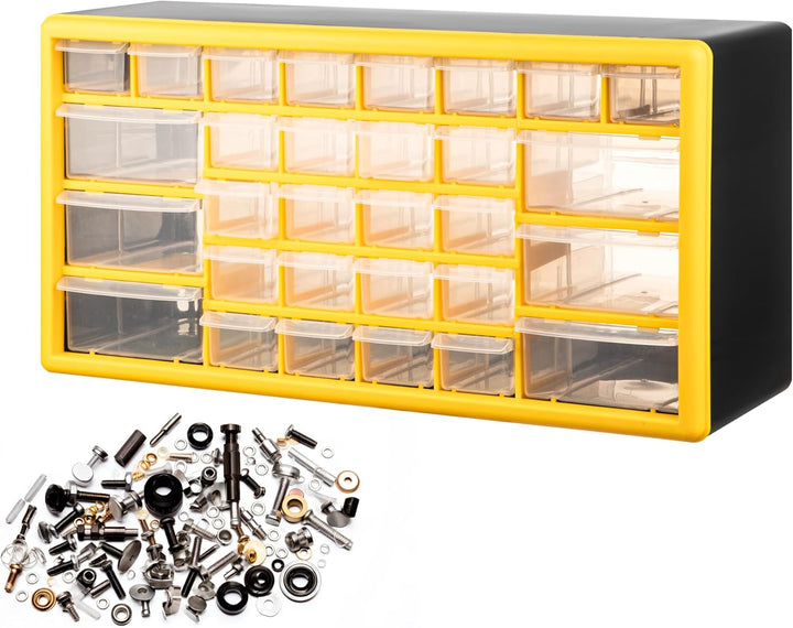 Schraubenaufbewahrung Organizer - 30 Schubladen Garage & Werkstatt Aufbewahrungsbox mit verstellbare