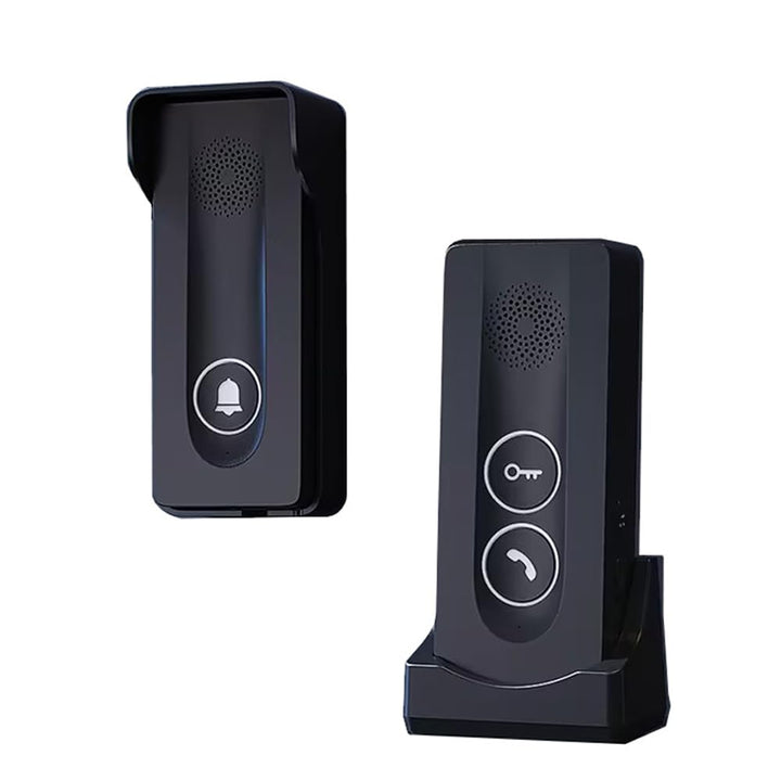 ANJIELO SMART Kabellose Türklingel, integriertes drahtloses Signal, Zwei-Wege-Gegensprechanlage, Ein
