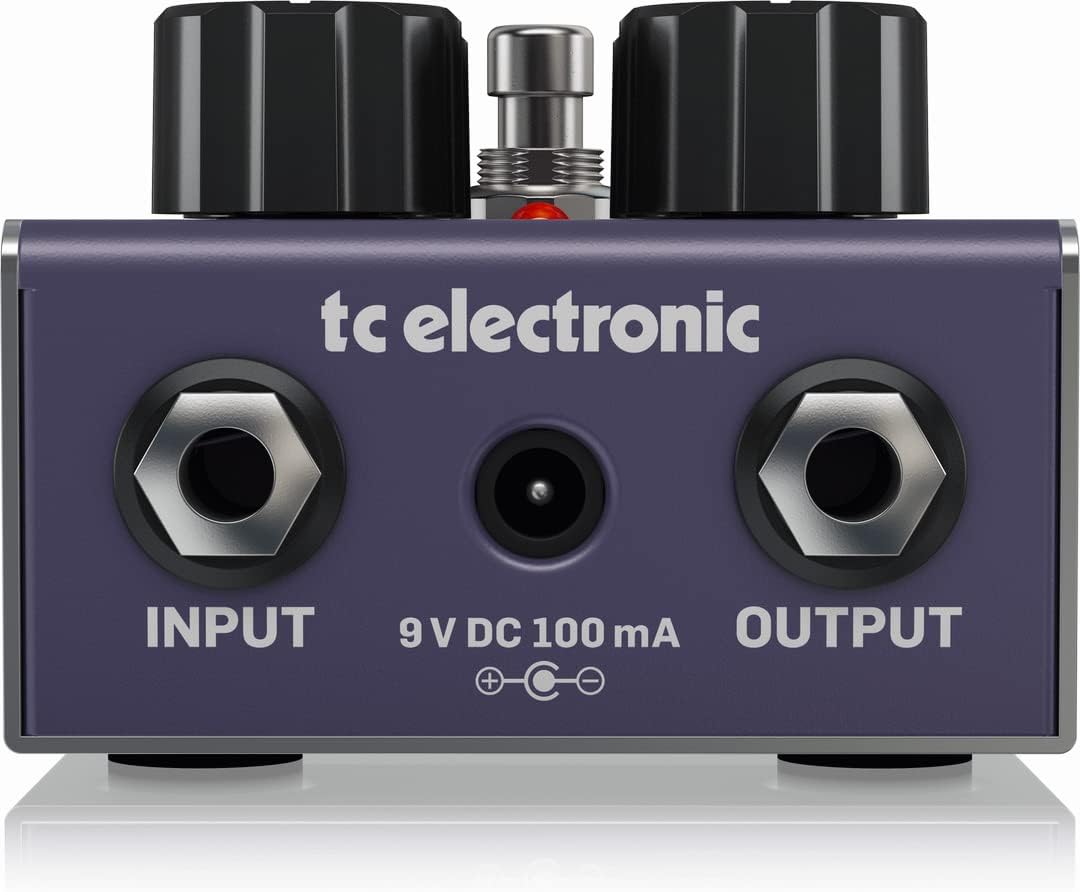 TC Electronic THUNDERSTORM FLANGER Flanger-Pedal im Vintage-Stil mit vollständig analoger Bucket-Bri