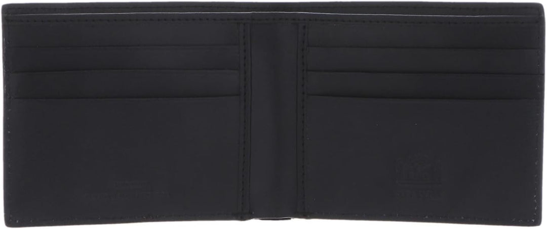 Valentino Herren 5 x q-marnier Reisezubehör-Brieftasche, Schwarz