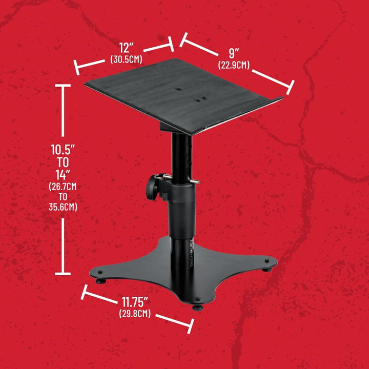 Gator Frameworks Universeller Laptop-Ständer mit höhenverstellbarer Basis und Ballastgewicht (GFWLAP
