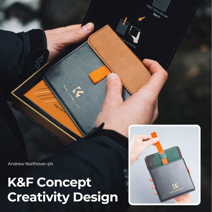 K&F Concept Nano X Square Black-Mist 1/8 Black Promist 1/8 Filter Rechteckfilter Effektfilter 100MM*