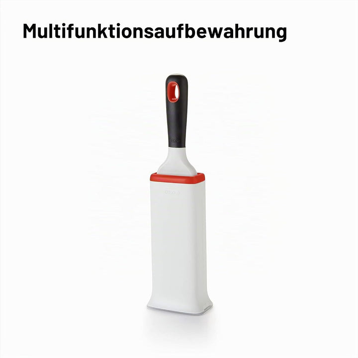 OXO Good Grips FurLifter Selbstreinigende Flusenbürste/Möbelbürste, Weiss, Garment
