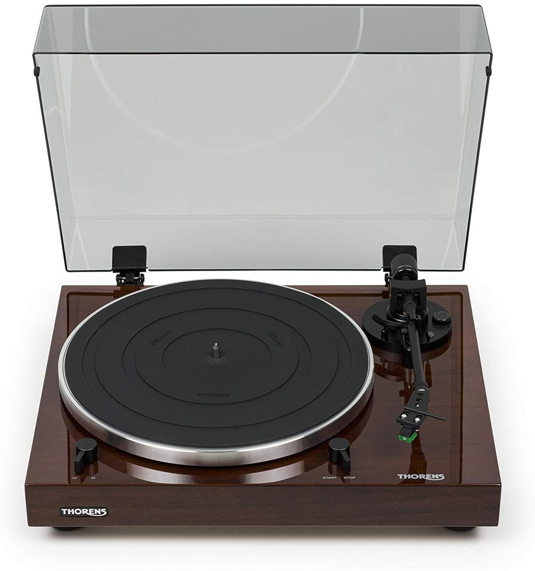 Thorens TD 202 Plattenspieler Nussbaum Hochglanz