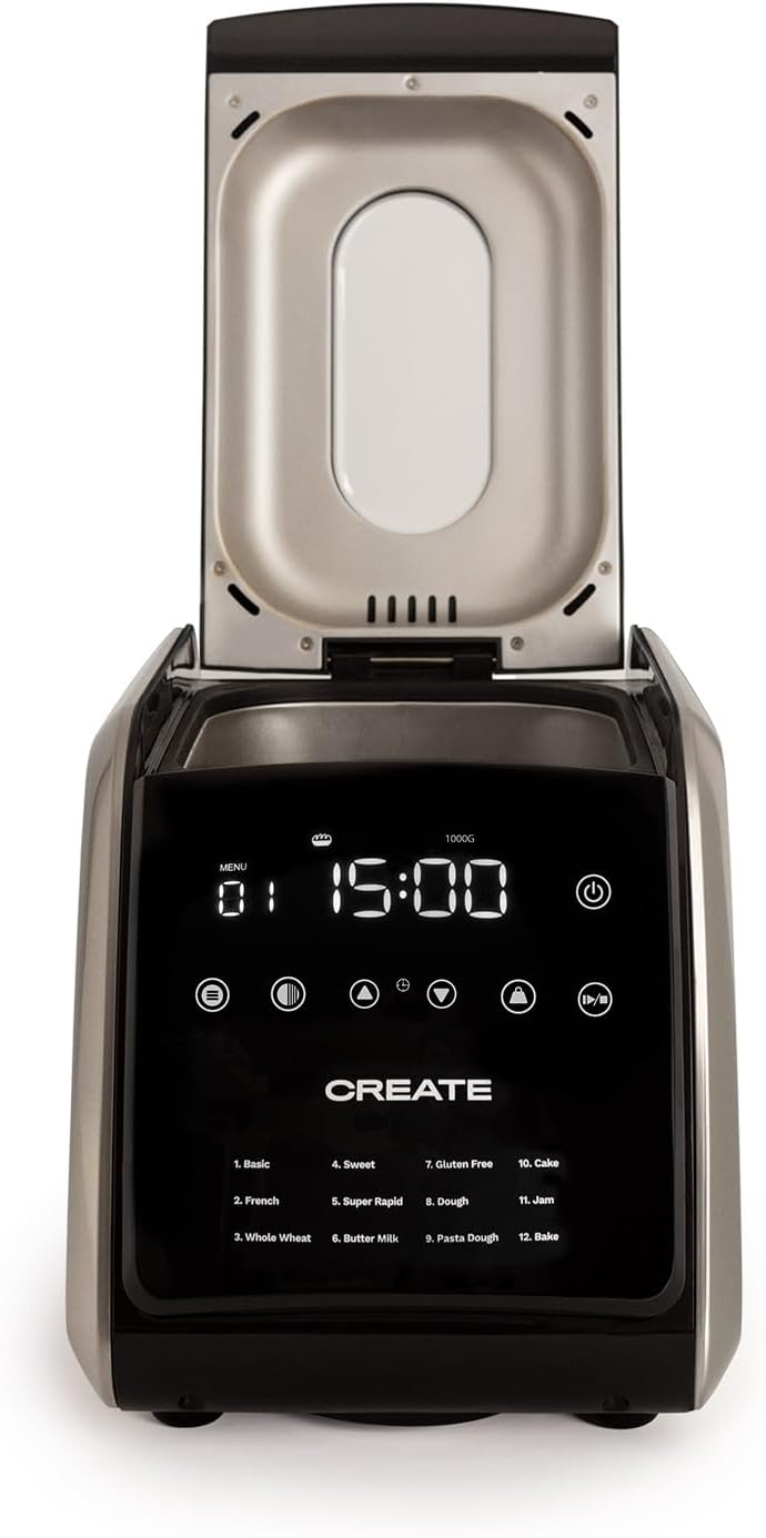 CREATE /CHEF BREAD/Automatischer Brotbackautomat 850W / 12 Programme, LCD-Display, programmierbar 15