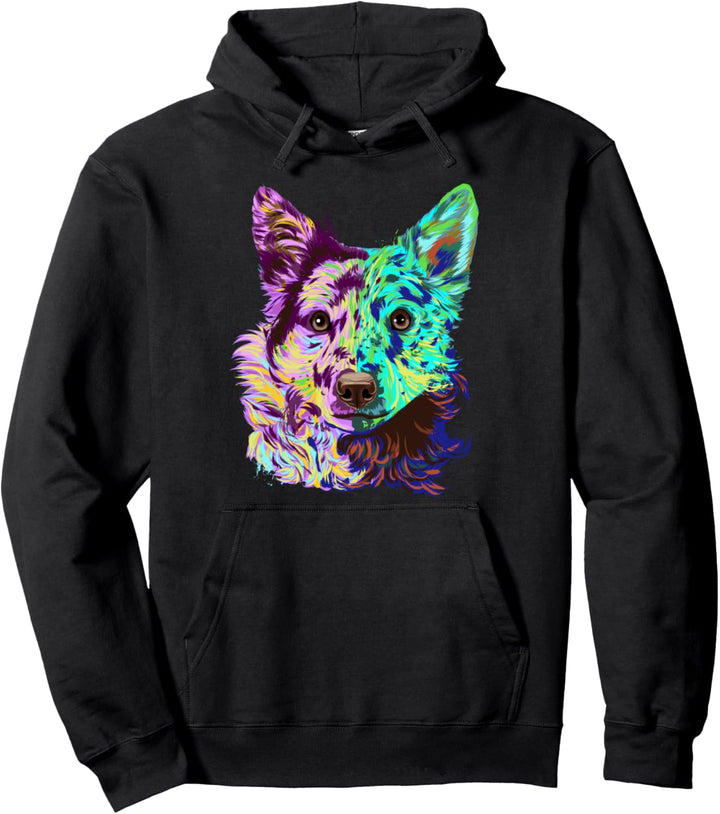 Splash Mudi Hund Pullover Hoodie