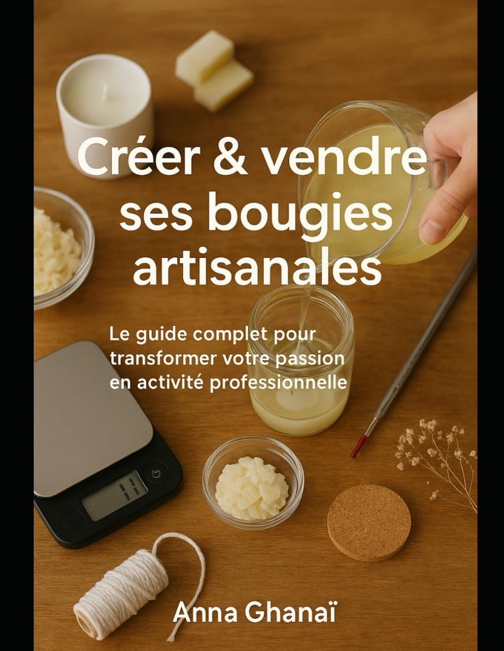 Créer & vendre ses bougies artisanales: Le guide complet pour transformer votre passion en activité