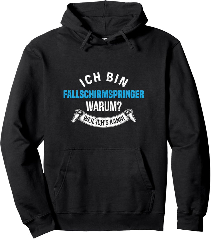 Fallschirmspringen Skydiving Fallschirmspringer Skydiver Pullover Hoodie