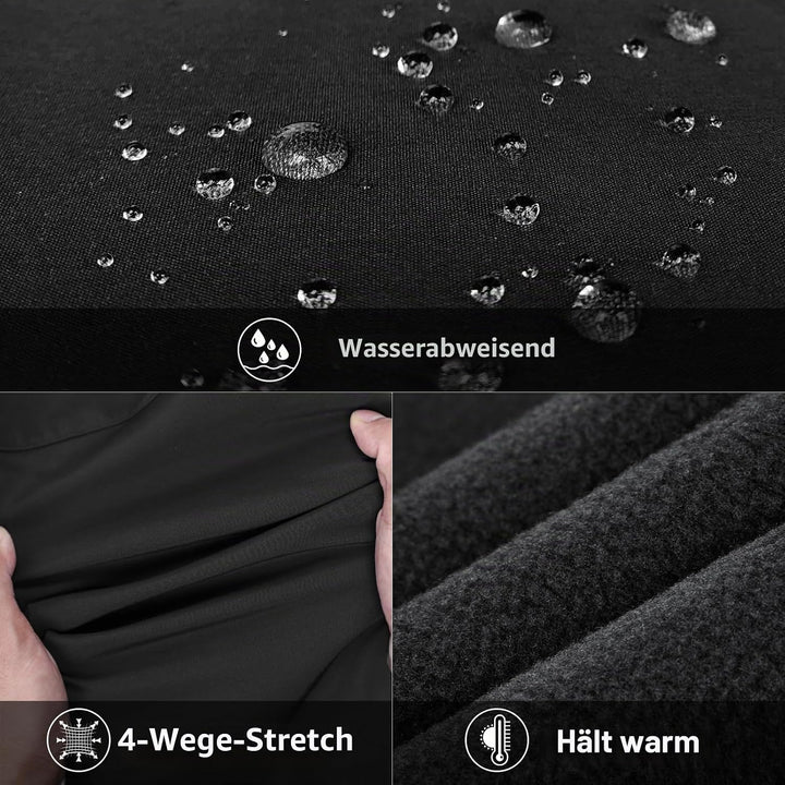 33,000ft Weste Damen Outdoor Leichte Softshell Weste Wasserdicht Ärmellose Jacke Winddichte Fleece D
