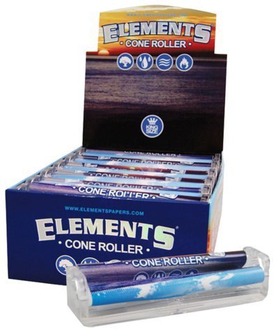 ELEMENTS Ultra Thin Reis Rollen papiermaschine - King Size Cone Roller (12er Display-Box)