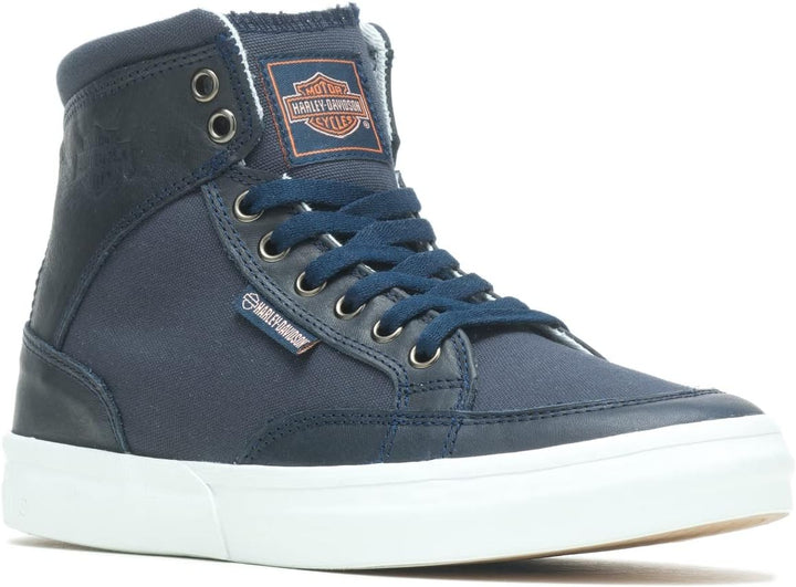 Harley-Davidson Unisex-Adult Rosemont Sneaker 34 EU Marineblau, 34 EU Marineblau