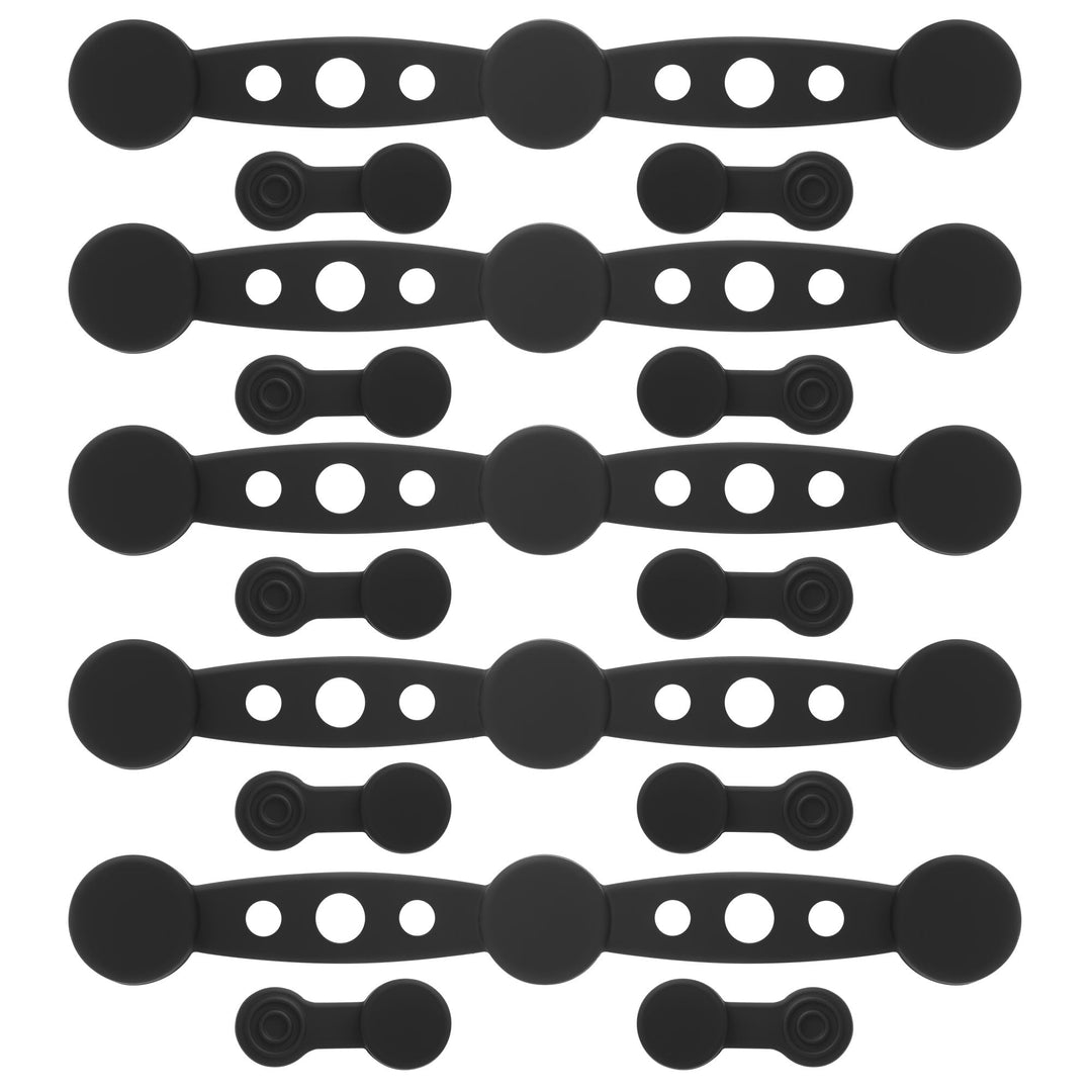15 Stück Magnetische Befestigungsschnalle,Magnet Silikon Schnalle,Magnet Silikon Schna für Backpapie