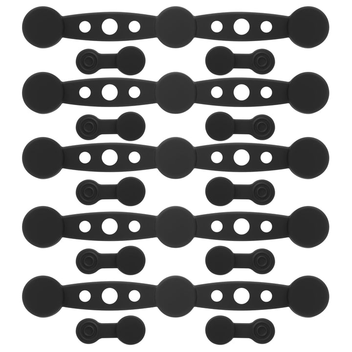 15 Stück Magnetische Befestigungsschnalle,Magnet Silikon Schnalle,Magnet Silikon Schna für Backpapie