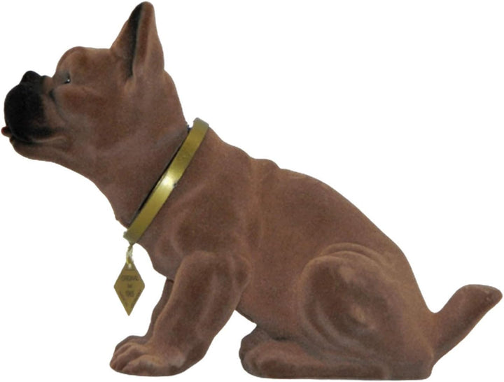 RAKSO Wackel Figur Hund Boxer Wackelfigur H 20 cm gross Dekofigur mit Wackelkopf