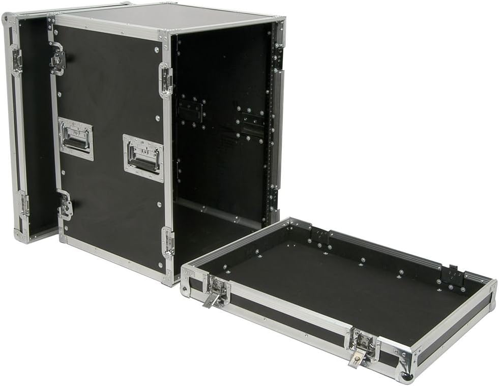 Citronic Rack: 16U Grösse 16U 19 Flight Case für Audio-Ausrüstung, 16U