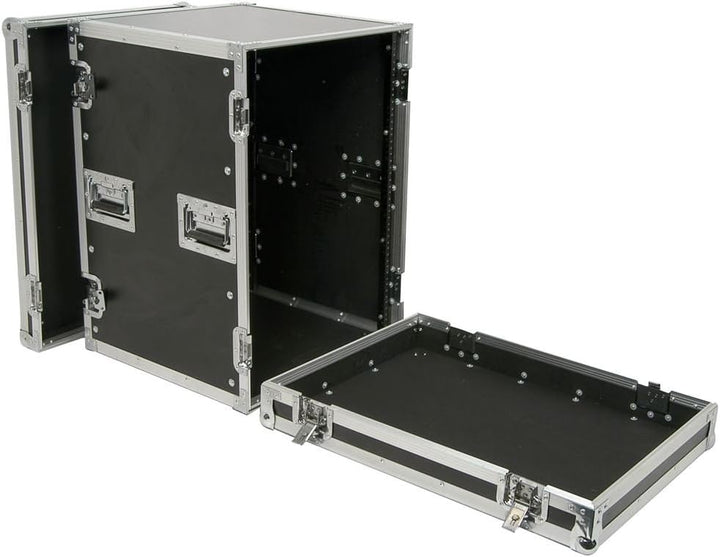 Citronic Rack: 16U Grösse 16U 19 Flight Case für Audio-Ausrüstung, 16U
