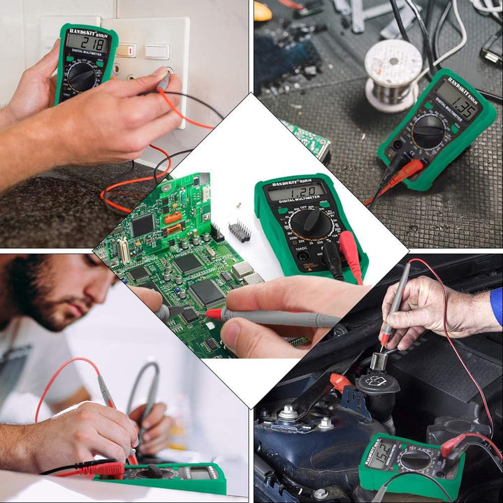 Lötkolben Set, HANDSKIT lötkolben 12in1 Lötset【Neuste Version】60W Digitale Lötstation Temperatur 220