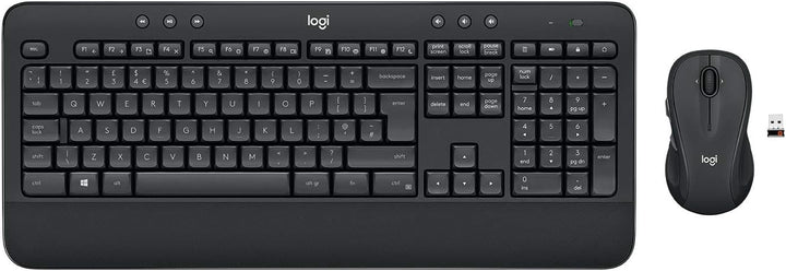 Logitech MK545 Advanced Wireless Keyboard and Mouse Combo Niederländisches QWERTY-Layout - Schwarz