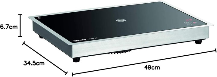 Bartscher Induktionswarmhalteplatte IW10-EB Gastronomiebedarf