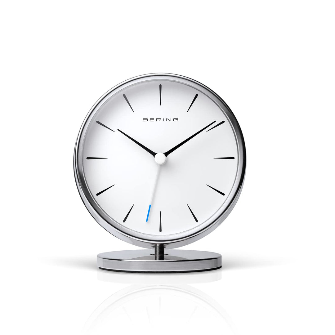 BERING Damen und Herren Alarmclock Quarz Movement - Home Decor Collection mit Kunststoff Glas 90096-