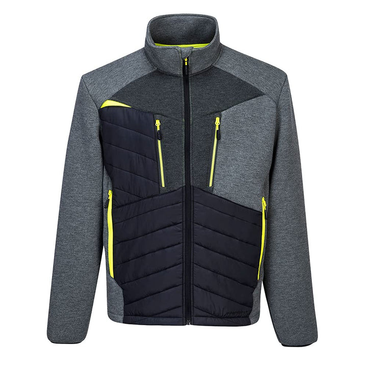 Portwest DX4 Hybrid-Steppjacke, Grösse: XXL, Farbe: Metal Grau, DX471MGRXXL XXL Metallgrau, XXL Meta