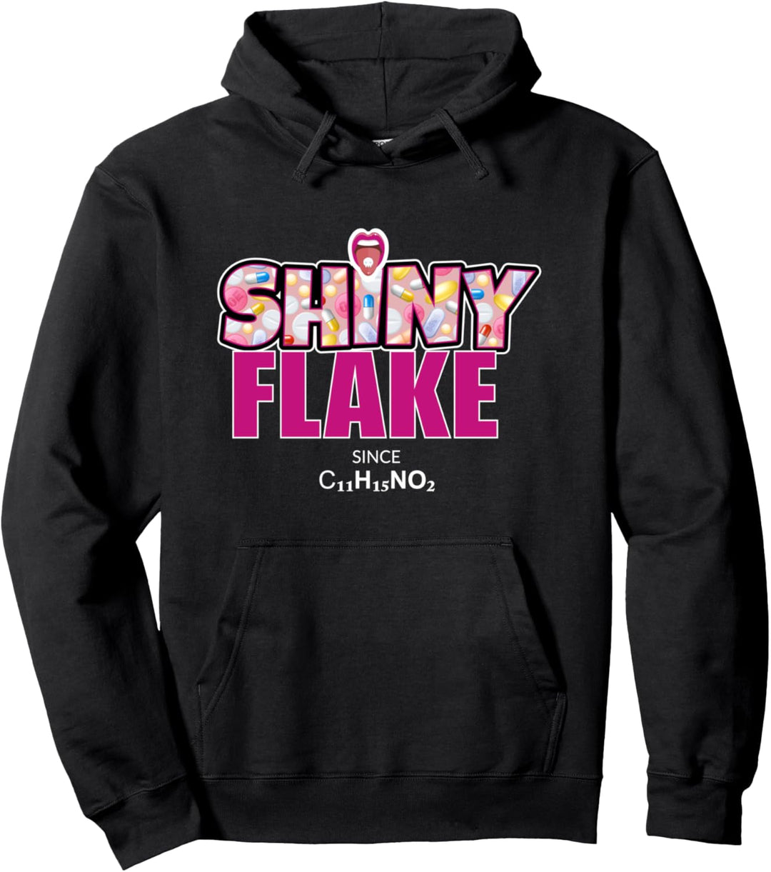 Shiny Flake design party extasy Pullover Hoodie