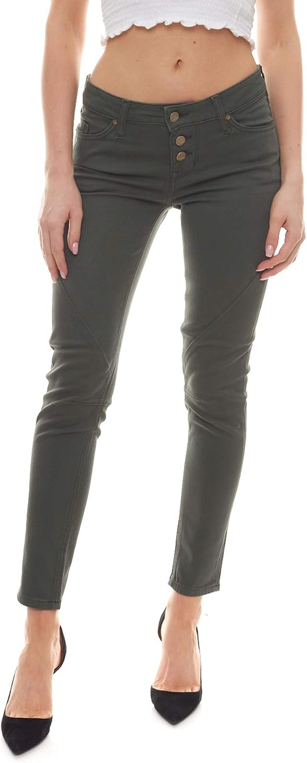 MUSTANG Damen Bermuda, Green (Castor Grey 4061)